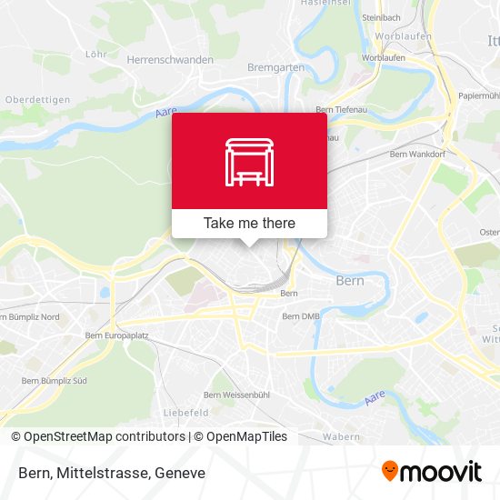 Bern, Mittelstrasse map