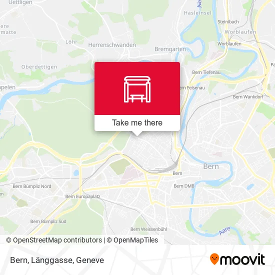 Bern, Länggasse map