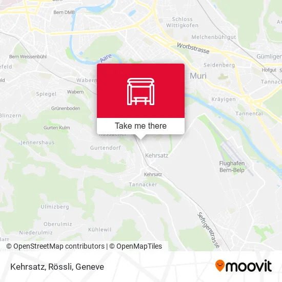 Kehrsatz, Rössli map