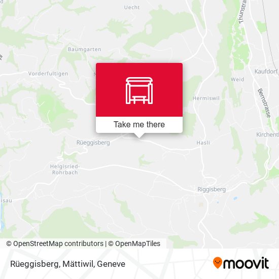 Rüeggisberg, Mättiwil map