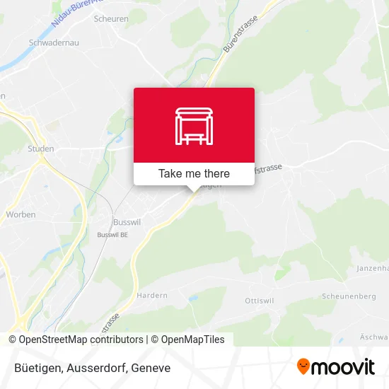 Büetigen, Ausserdorf map