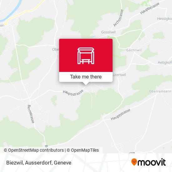 Biezwil, Ausserdorf map