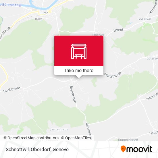 Schnottwil, Oberdorf map