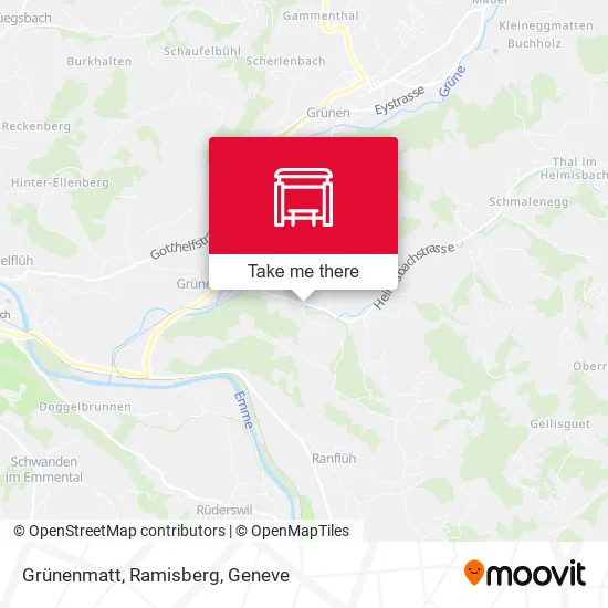 Grünenmatt, Ramisberg map