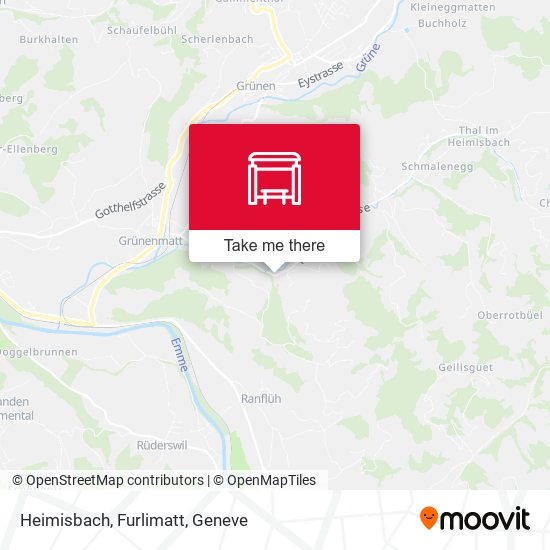 Heimisbach, Furlimatt map