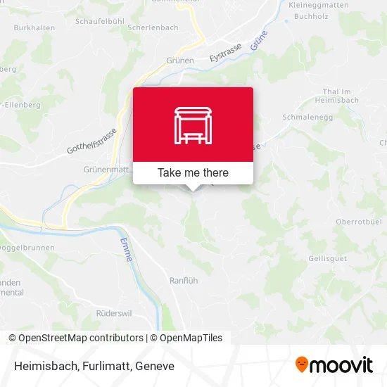 Heimisbach, Furlimatt map