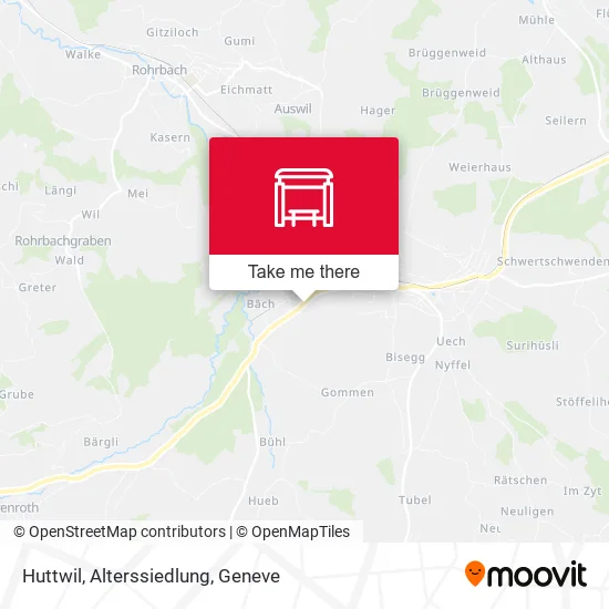 Huttwil, Alterssiedlung map