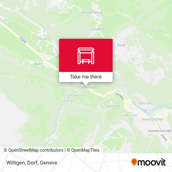 Willigen, Dorf map