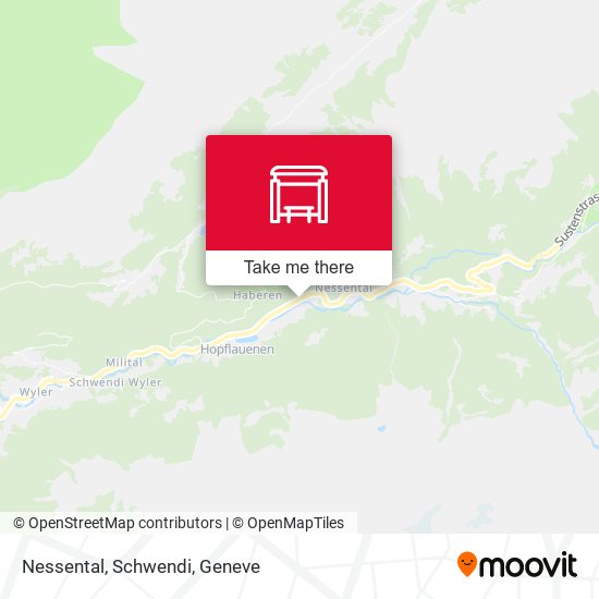 Nessental, Schwendi map