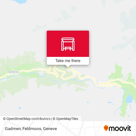 Gadmen, Feldmoos map