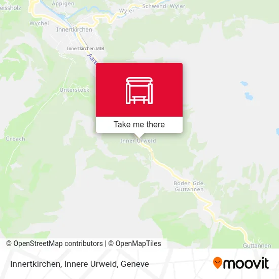 Innertkirchen, Innere Urweid map