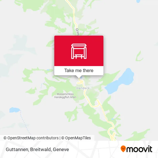 Guttannen, Breitwald map