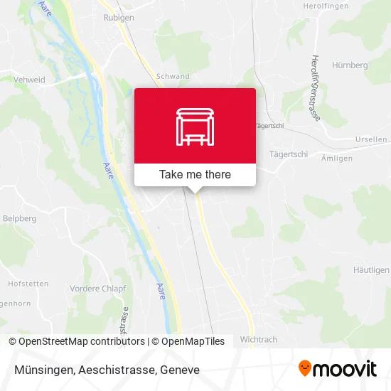 Münsingen, Aeschistrasse map