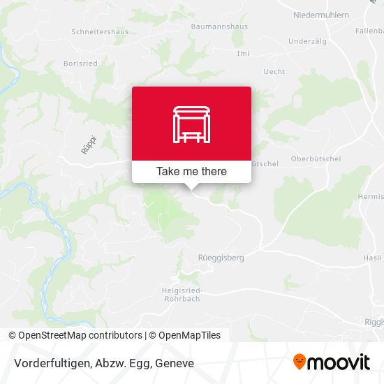 Vorderfultigen, Abzw. Egg map