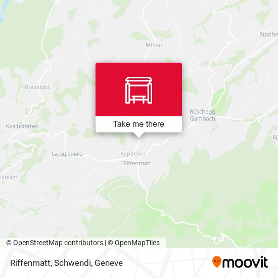 Riffenmatt, Schwendi map