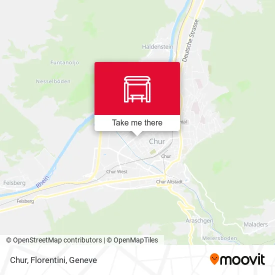 Chur, Florentini map