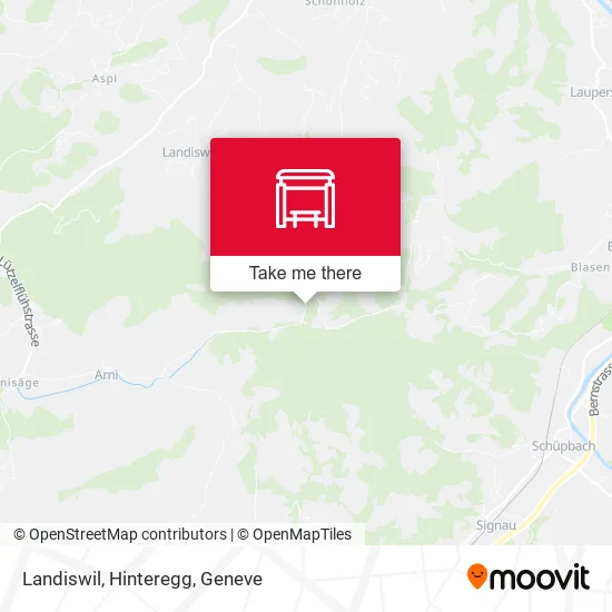 Landiswil, Hinteregg map