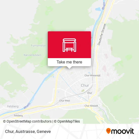 Chur, Austrasse map