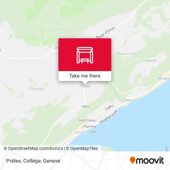 Prêles, Collège map