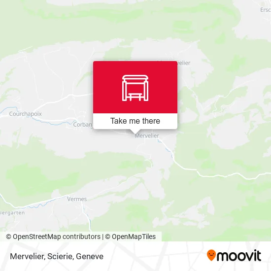 Mervelier, Scierie map