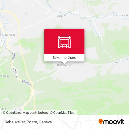 Rebeuvelier, Poste map