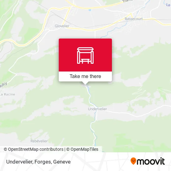 Undervelier, Forges map
