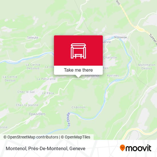 Montenol, Prés-De-Montenol map