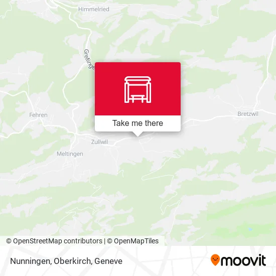 Nunningen, Oberkirch map