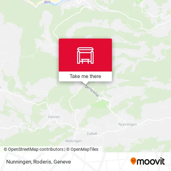 Nunningen, Roderis map