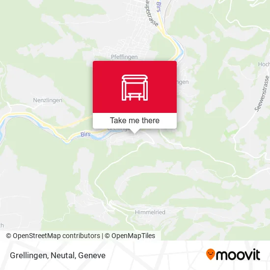 Grellingen, Neutal map