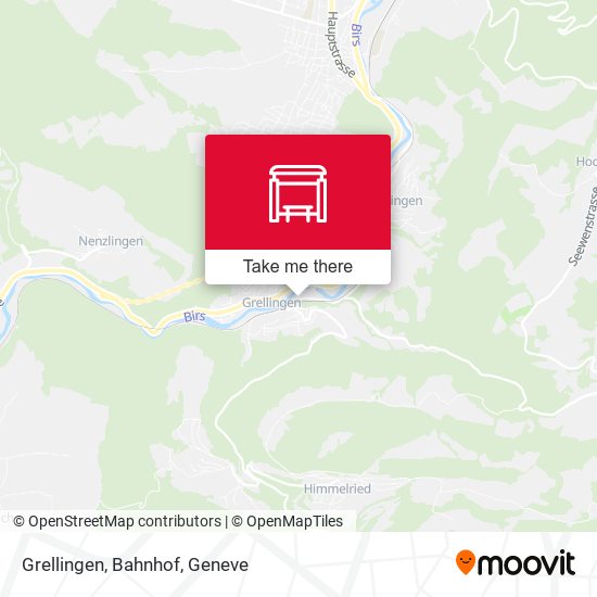 Grellingen, Bahnhof map