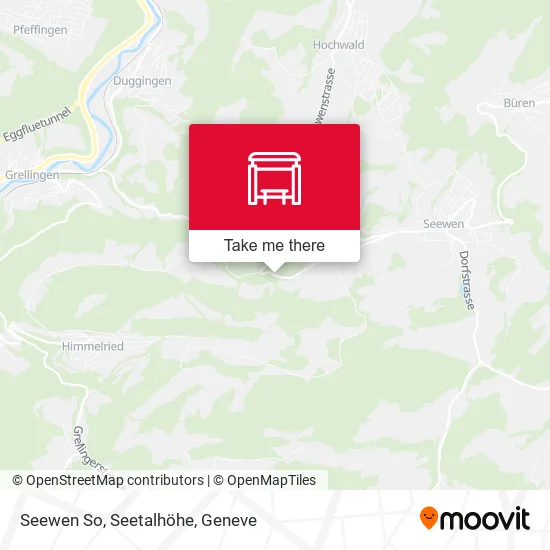 Seewen So, Seetalhöhe map