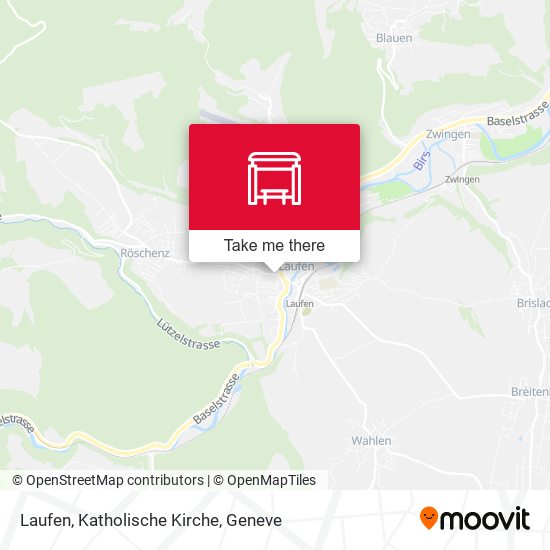 Laufen, Katholische Kirche map