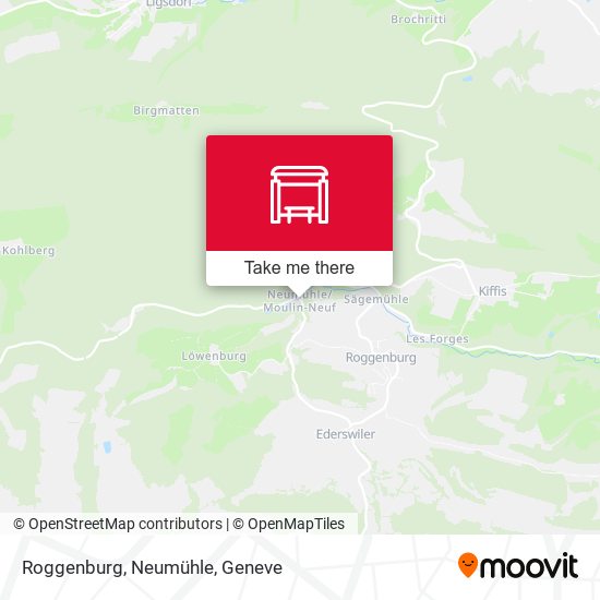 Roggenburg, Neumühle map