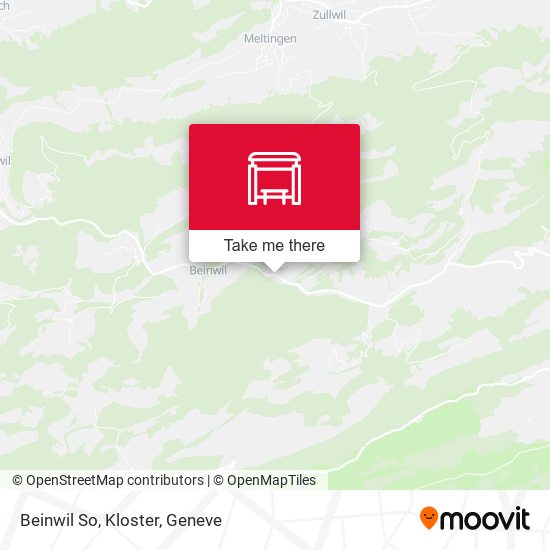 Beinwil So, Kloster map