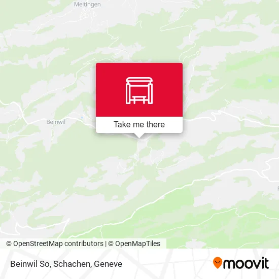 Beinwil So, Schachen map