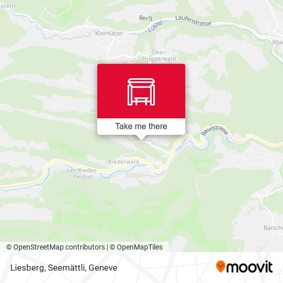 Liesberg, Seemättli map