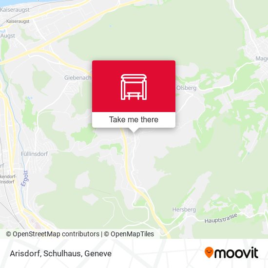 Arisdorf, Schulhaus map