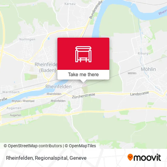 Rheinfelden, Regionalspital plan