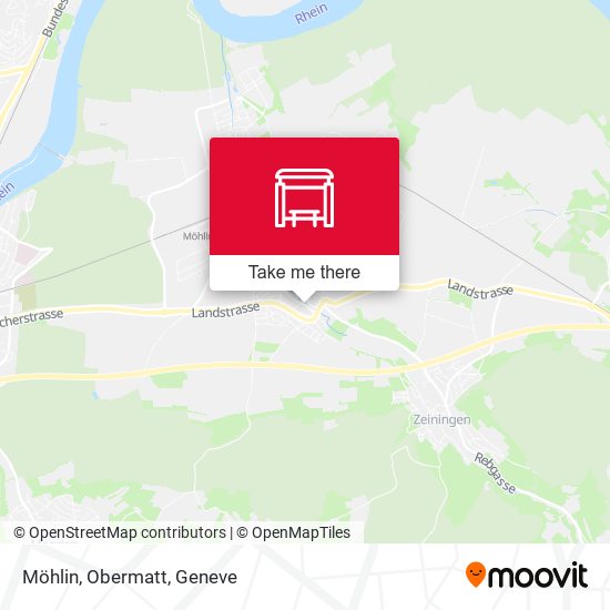 Möhlin, Obermatt map