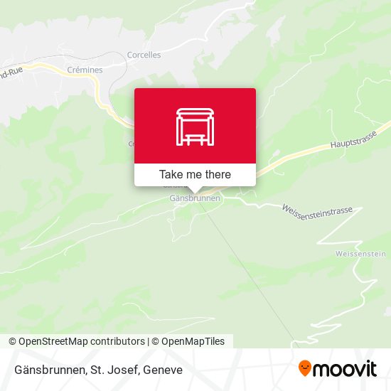 Gänsbrunnen, St. Josef map
