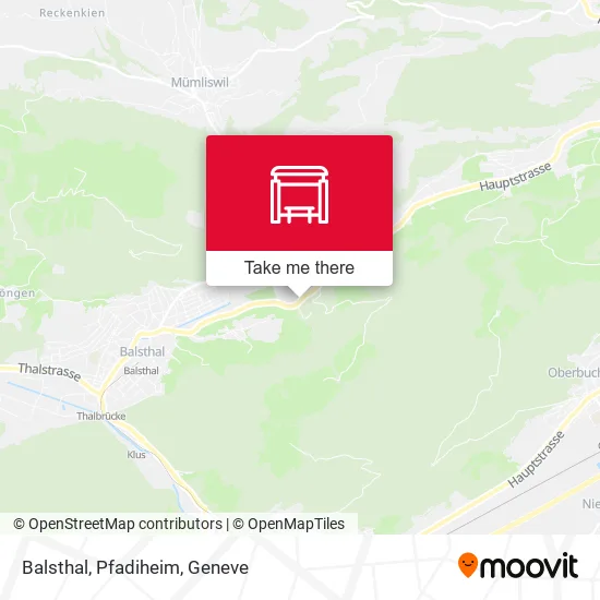 Balsthal, Pfadiheim map