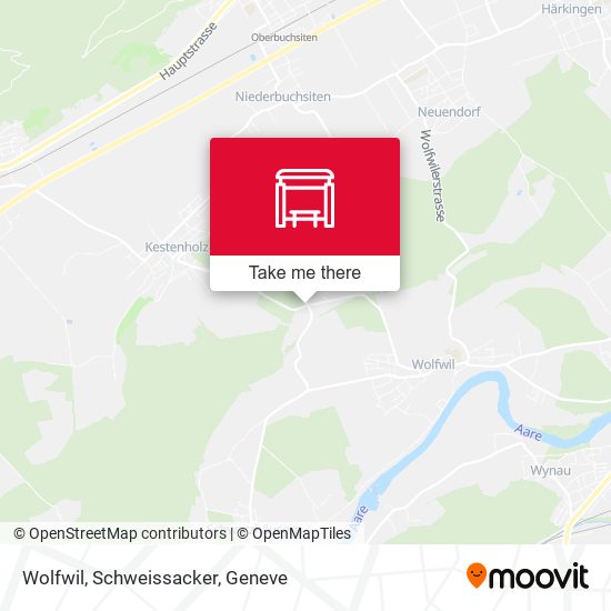 Wolfwil, Schweissacker map