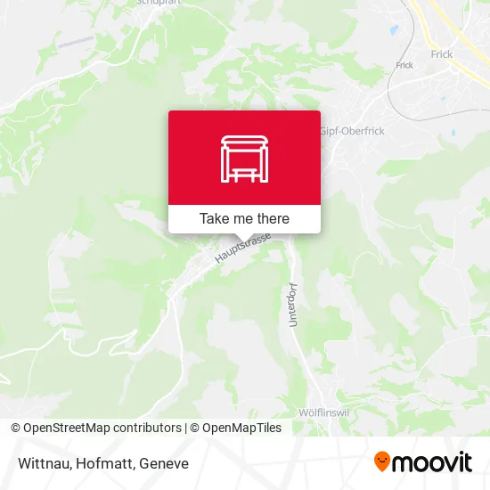 Wittnau, Hofmatt map