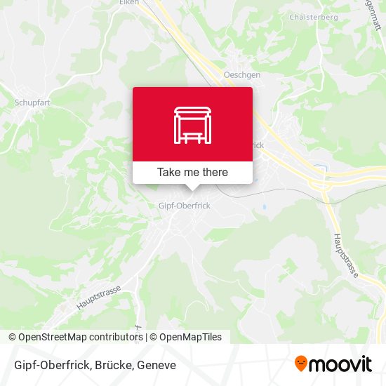 Gipf-Oberfrick, Brücke map