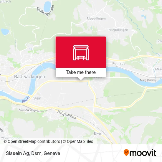 Sisseln Ag, Dsm map