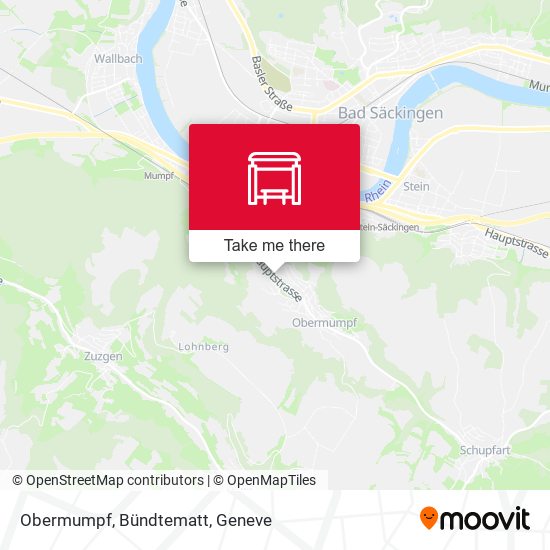 Obermumpf, Bündtematt map