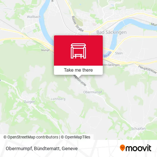 Obermumpf, Bündtematt map