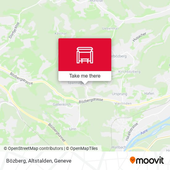 Bözberg, Altstalden map