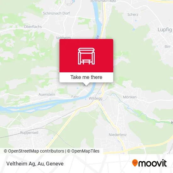 Veltheim Ag, Au map